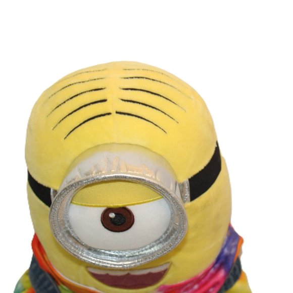 Build a Bear Minions Stuart Tie- dyed Shirt /Jean overalls/ Camo boxer S… - Picture 2 of 11